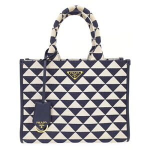 Prada Symbol Embroidered Handbag